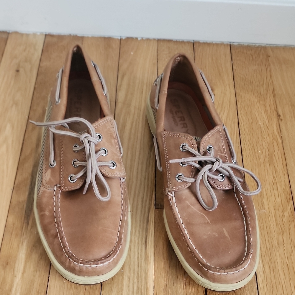 Mens Sperry Top-Sider Brown Size 10.5